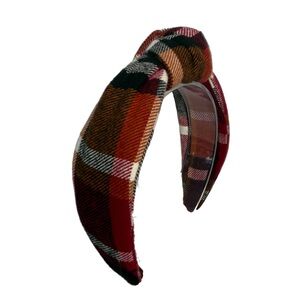 425. New The Fall Flannel Plaid Headband